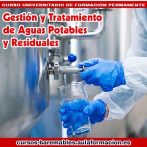 curso gestión y tratamiento de aguas potables y residuales