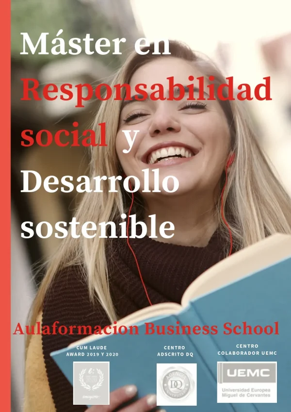 master en responsabilidad social y desarrollo sostenible - AULAFORMACION