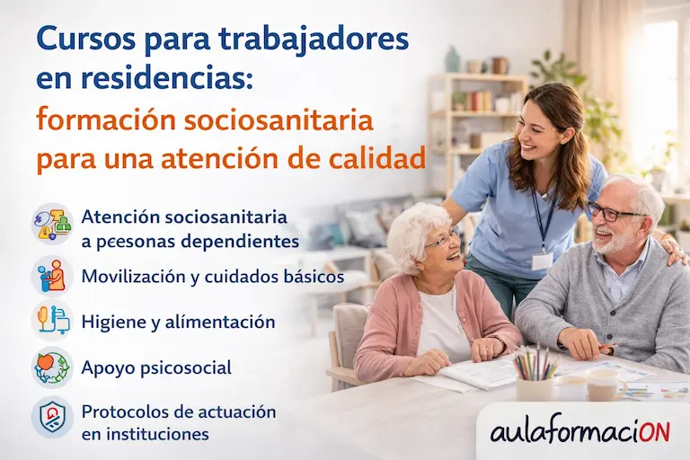 Cursos para Trabajadores en Residencias | Formación Sociosanitaria
