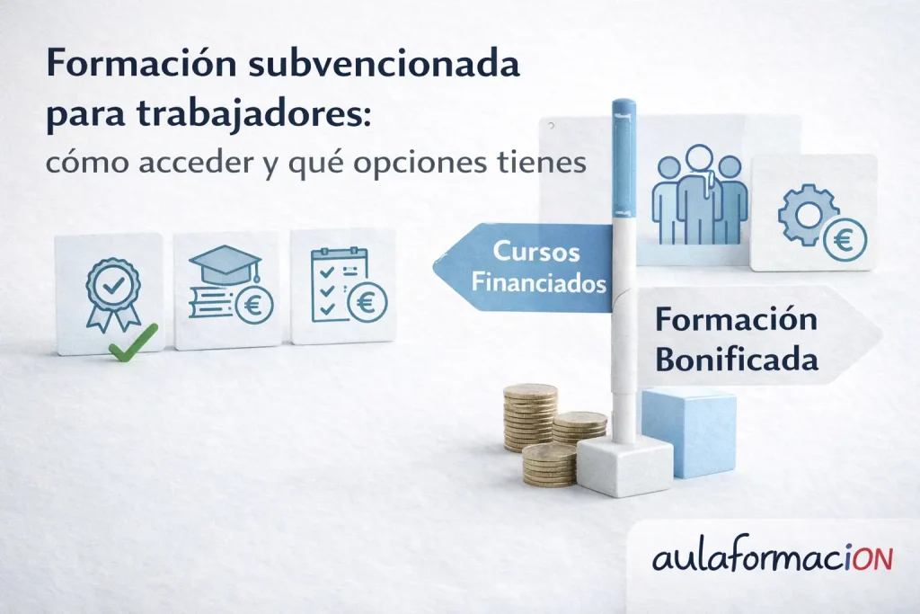 Formación subvencionada para trabajadores |AULAFORMACION