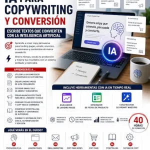 IA para Copywriting y Conversión | Curso Online de Copy con Inteligencia Artificial