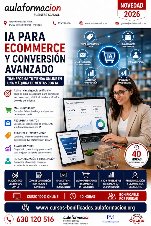 ia-para-ecommerce Curso IA Aplicada al Ecommerce y Ventas Online
