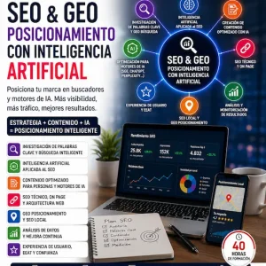 Curso de SEO, GEO y Posicionamiento en Inteligencia Artificial bonificado FUNDAE — ChatGPT, Gemini y Perplexity para empresas