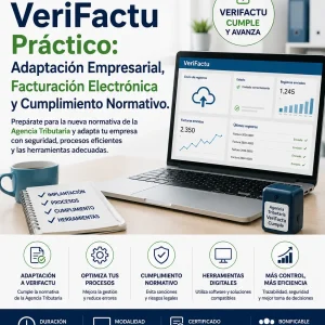 Curso VeriFactu Práctico: Adaptación Empresarial, Facturación Electrónica y Cumplimiento Normativo