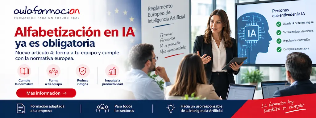 Alfabetización en IA obligatoria: qué cambia el nuevo artículo 4