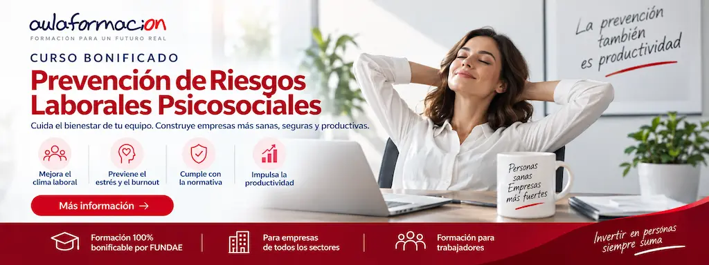Curso Bonificado de Riesgos Psicosociales: Reforma PRL 2027