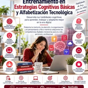 entrenamiento en estrategias cognitivas básicas y alfabetización tecnológica
